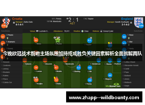 今晚欧冠战术前瞻主场氛围加持或成胜负关键因素解析全面拆解两队